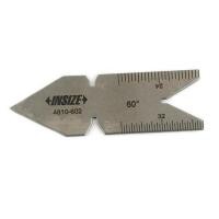 ราคา INSIZE เกจวัดองศามุม 60 องศา (UNIFIED) รุ่น 4810-602 ความแม่นยำของมุม +/- 30 มม. ผลิตจากสแตนเลสสตีล (อินไซส์) (40414773128)