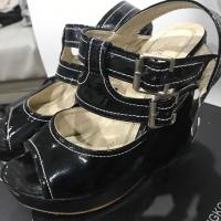 ราคา รองเท้าส้นสูงshuberry สีดำ size35 (208763424)