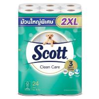 ราคา กระดาษชำระ SCOTT CLEAN CARE แพ็ค24 (25913065762)