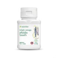 ราคา ของแท้/ช็อปไทย‼️ น้ำมันปลา Triple Omega Fish Oil Nutrilite Amway แอมเวย์ นิวทริไลท์ 30 แคปซูล (9484566241)