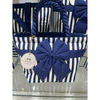 ราคา กระเป๋าผ้า NARAYA สีน้ำเงินลายสวย (29162078881)