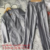 ราคา ชุดสูทผู้ชายสีเทา / เทาเงิน ผ้าดี งานสวยไปได้คุ้ม (18679667453)