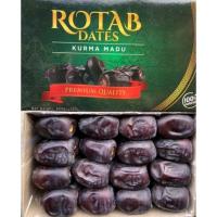 ราคา อินทผาลัม ROTAB DATES KURMA MADU อินทผาลัมเกรดพรีเมี่ยม กล่องขนาด600กรัม (25516425460)