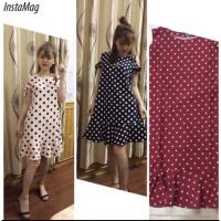 ราคา ชุดคลุมท้อง _ ชุดเดรสคลุมท้องดีไซน์แฟชั่นลายจุดเปิดไหล่สวยสุดๆสําหรับตั้งครรภ์และหลังคลอดสวมใส่ (25875232249)