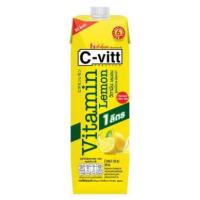 ราคา ซีวิท รสเลม่อน และ รสส้ม ขนาด 1000ml บิ๊กแพ็ค 1L เครื่องดื่มวิตามินซี C-VITT BIGPACK VITAMIN LEMON 1 ลิตร (2979117072)