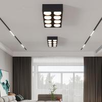 ราคา No Main Light Design Surface Mounted Downlight Simple Modern Bedroom Living Room Dining Room LED Square Ceiling Mounted (47604902116)