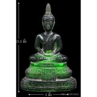 ราคา พระแก้วมรกต 5 นิ้ว 25 พุทธศตวรรษ สีเขียวบล็อค Japan(นิยม) ปี2500 (24136834424)