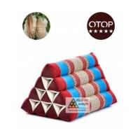 ราคา หมอนสามเหลี่ยม​ เดี่ยว10​ช่อง​ หมอนขิด หมอนอิง (14805375507)