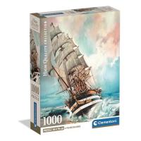 ราคา พร้อมส่ง-จิ๊กซอว์ เรือ Amerigo Vespucci แบรนด์ Clementoni jigsaw puzzle 1000 ชิ้น (46302769962)