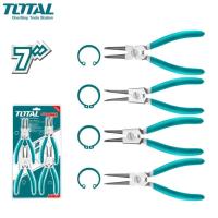 ราคา TOTAL คีมหนีบ-ถ่าง 4 ตัวชุด มีขนาด 7 นิ้ว รุ่น THT114041 ( Circlip Plier) - คีมหนีบแหวน คีมถ่างแหวน (18392778145)