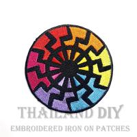 ราคา ⚡ ตัวรีดติดเสื้อ งานปัก ลาย สัญลักษณ์ สายฟ้า แฟลช ไฟฟ้า สีรุ้ง Thunder Flash Patch WOP DIY ตัวรีด อาร์มติดเสื้อ กางเกง (14127687875)