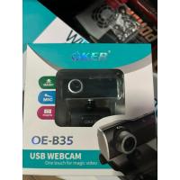 ราคา OKER OE-B35 WEB CAMERA กล้องเว็บแคมหัวเสียบ USB WEBCAM รองรับความละเอียดสูงสุด ปรับได้ 360° (29260433015)