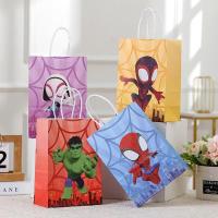 ราคา 6 ชิ้น Spidey และ His Amazing Friends ถุงกระดาษ Spiderman Party ของขวัญกระเป๋า Party Favor สําหรับเด็กวันเกิด Baby Shower อุปกรณ์ตกแต่ง (25787288272)
