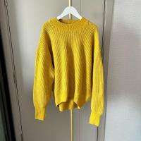 ราคา **มีตำหนิขึ้นขุย** เสื้อสเวตเตอร์ถักแบรนด์ H&M ส่งต่อ (23559852822)