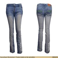 ราคา USED Evisu - Faded Blue Skinny Jeans | กางเกงยีนส์ขายาวสีน้ำเงิน เอวต่ำ กางเกงยีนส์สกินนี่ สายฝอ แท้ มือสอง (29470755194)