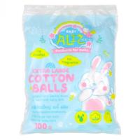 ราคา BABY ALIZ สำลีก้อนใหญ่พิเศษ 100g. สำลีก้อนทำความสะอาดผิว ผลิตจากใยฝ้ายธรรมชาติ100% (24274745395)