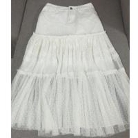 ราคา Jaspalกระโปรงลูกไม้สีขาว (802206750)