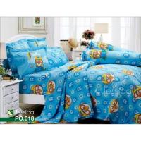 ราคา ลิขสิทธิ์แท้Jessica ชุดผ้าปูที่นอน 6ฟุต รวมผ้านวม ครบชุด ลายโพโรโระ Pororo รุ่น po.018 (40518077081)