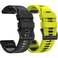 ราคา QuickFit 22 26 มม.ซิลิโคนสําหรับ Garmin Fenix 8 7X 7 Pro Solar/6X 6/Epix/Forerunner 965 945 935/Instinct 2X band (28685415983)