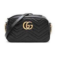 ราคา Gucci Marmont series กระเป๋าสะพายหนังผู้หญิง crossbody 447632 DTD1T (29613914246)