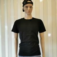 ราคา เสื้อยืดคอกลม เกรดPremium เนื้อผ้า Cotton 100% ใส่ได้ทั้งผู้ชายผู้หญิง สีดำ #8820 by Yachika (5043544813)