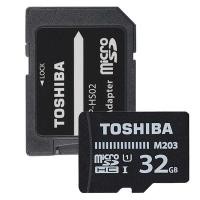 ราคา Toshiba M203 MicroSDHC UHS-I Class 10 100MB/s พร้อมอะแดปเตอร์ - THN-M203K0320EA - Tinari (28337913488)