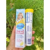 ราคา ลดสิว ผมร่วง (เม็ดฟู่) เยอรมัน Mivolis Zink+C Brausetabletten รักษาสิวผิวใส เสริมภูมิคุ้มกัน 20เม็ด (กล่อง) (24142270529)
