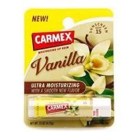 ราคา ❤️ปลอมคืนเงิน❤️ Carmex Ultra Moisturizing Lip Balm SPF 15 #Vanilla ลิปปาล์มบำรุงปาก (8117983626)