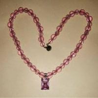 ราคา สร้อยคอ มณีใต้น้ำ หรือ เพชรพญานาค สีชมพู นำโชคด้านเมตตา เสริมสร้างเสน่ห์ ดึงดูดผู้คนรอบข้าง ให้หันมารักมาสนใจ (14166929726)