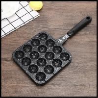 ราคา 16 หลุมปลาหมึกลูกชิ้นกระทะอลูมิเนียมอัลลอยด์ทาโกะยากิเบเกอรี่ถาดแม่พิมพ์สำหรับห้องครัวที่บ้าน (27658050553)