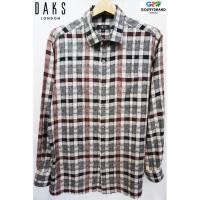 ราคา DAKS LONDON แท้ เสื้อเชิ๊ตแขนยาวลายสก๊อต (1558816816)