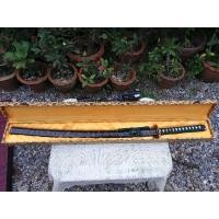 ราคา ดาบซามูไร คาตานะ เปิดคม100% ใช้งานหนักได้จริง มาพร้อมกล่องบุพผาลายมังกร (3862778806)