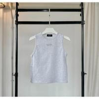 ราคา ส่งต่อ เสื้อแขนกุด ผ่าข้าง สีเทาอ่อน ป้าย Atipa ใส่หนึ่งครั้ง (28616394596)