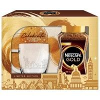 ราคา เนสกาแฟ โกลด์ กาแฟสำเร็จรูปชุดของขวัญ 200กรัม Nescafe Gold Instant Coffee Gift Set 200g. (24254061746)