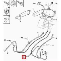 ราคา Car brake Cable 4745R5 for Citroen C5 (48106134583)