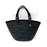 ราคา Qu’est ce Que Le “Design”? กระเป๋าสานธรรมชาติ ทรงshopping งานแบรนด์จากญี่ปุ่น (47401412078)