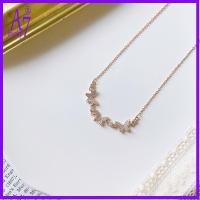 ราคา แฟชั่นซูเปอร์นางฟ้าเพชรเต็มสามสร้อยคอผีเสื้อสําหรับผู้หญิง RXW2397 (54205312031)