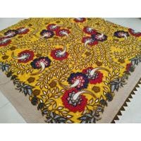 ราคา Laweyan SOLO ผ้าบาติก ลายดอกไม้ สีเหลือง รหัส 169 (5884359447)