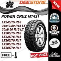 ราคา ยางรถยนต์ ขนาด 285/70R17 ,285/75R16 ,265/70R16 ,235/75R15 ,265/75R16 ,30x9.50R15 ,31x10.50R15 รุ่น MT431 DEESTONE (27359001753)