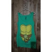 ราคา เสื้อกล้าม นินจาเต่า สีเขียว M (49254209891)