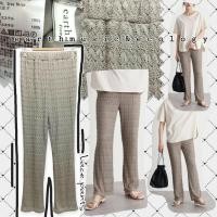 ราคา K25⚜️EARTH_ MUSIC & EC0L0GY กางเกงขายาวผ้าลูกไม้ (41152079706)