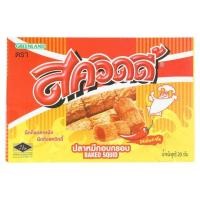 ราคา พร้อมส่ง!! สควิดดี้ ปลาหมึกอบกรอบ รสเผ็ดสะเด็ด 20กรัม Squidy Hot & Spicy Baked Squid 20g (8175107811)