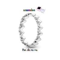ราคา [พร้อมส่ง สินค้าแท้ ] แหวนแพนโดร่า รุ่น Pandora Freehand Hearts Ring (26572098199)