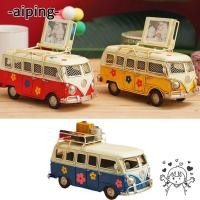 ราคา ไอปิง โมเดล ผู้ไปพักแรม, ตกแต่งเดสก์ท็อป โมเดลแวนค่ายย้อนยุค, ของขวัญขนาดใหญ่น่ารักโลหะศิลปะเหล็กรถบัสกระปุกออมสินอุปกรณ์ถ่ายภาพ (27260334438)