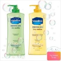 ราคา จบปัญหาผิวแห้ง โลชั่น วาสลีน Vaseline Intensive Care Deep Restore 490ml ชุ่นชื่น 24ชม. บำรุงผิว เนียนนุ่ม (4766431634)
