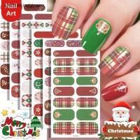 ราคา Onetiminggrace Christmas Series Full Cover สติ๊กเกอร์ติดเล็บเกล็ดหิมะผู้หญิง Self กาวแต่งเล็บ Designer Nail Art สติกเกอร์ตกแต่ง OMA (46603330208)