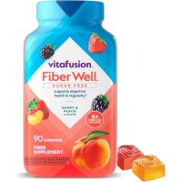 ราคา Vitafusion Fiber Well Gummy วิตามิน 90 นับ (บรรจุภัณฑ์พฤษภาคม) (56903795433)