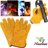 ราคา ถุงมือหนังสำหรับงานเชื่อมเหล็กเชื่อมทุกชนิดป้องกันความร้อนขนาด25 cm (22766013471)