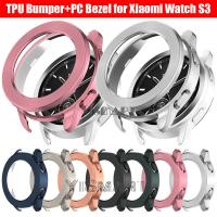 ราคา เคสกันชน TPU และแหวนกรอบ PC แบบเปลี่ยน สําหรับ Xiaomi Watch S3 Xiaomi Watch S3 (25521056111)