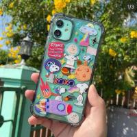 ราคา *สอบถามรุ่นก่อนสั่งซื้อ* เคสกันมุมดำใส เคลือบเรซิ่นกากเพชร (24766862111)